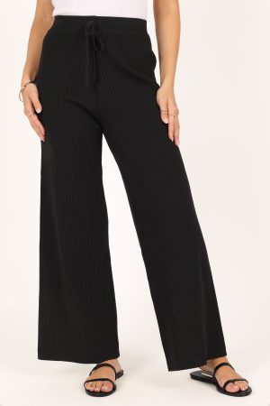 Pyrus Knit Pant – Black