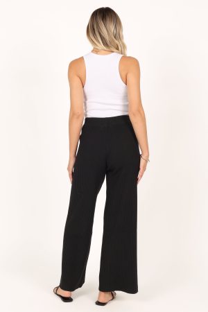Pyrus Knit Pant – Black