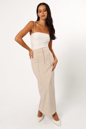 Wynona Skirt – Beige