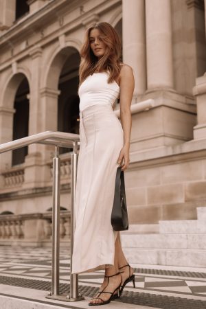 Wynona Skirt – Beige