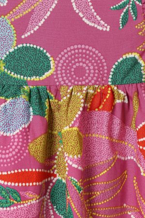 Odin Ruffle Mini Dress – Pearly Purple