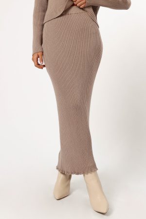 Payton Knitted Set – Taupe