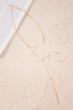 Addison Layered Necklace – Gold