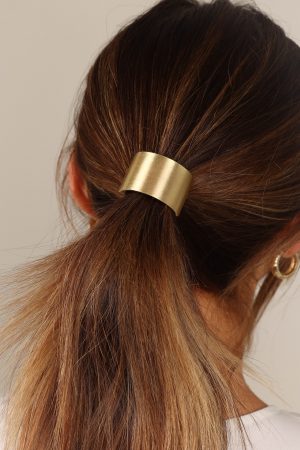 Aria Hair Cuff – Gold