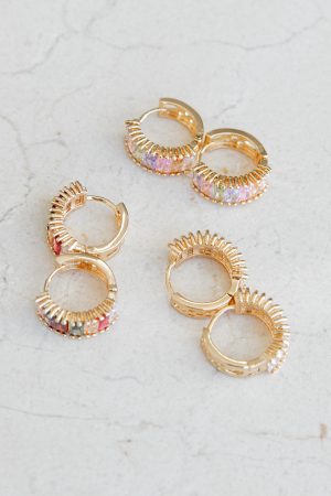 Isla 3 Pack Earrings Set – Multi