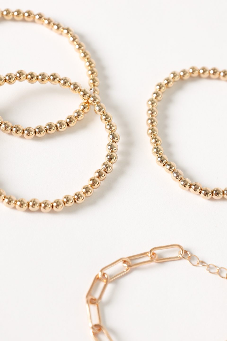 Kaleigh Stacked Bracelets - Gold