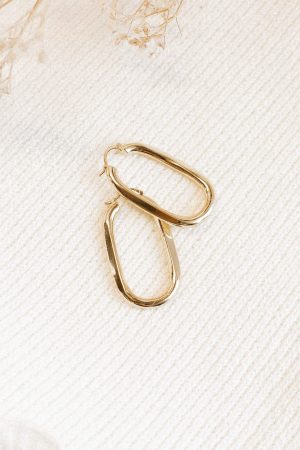 Mae Earrings – Gold