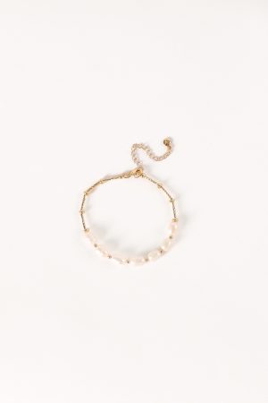 Ren Pearl Bracelet – Gold