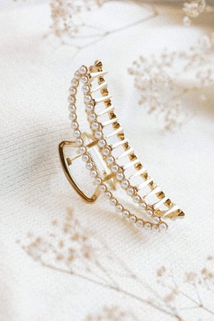 Triska Hairclip – Pearl