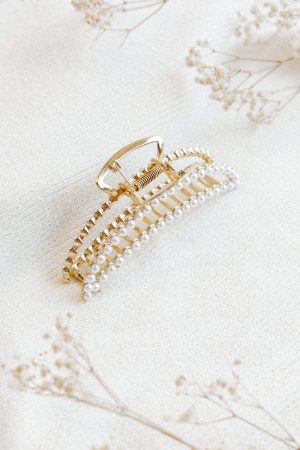 Triska Hairclip – Pearl