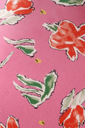 Azara Midi Skirt – Pink