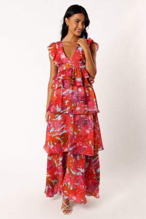 Blaise Frill Skirt – Pink Azalea