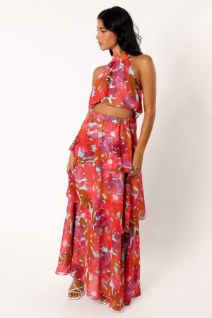 Blaise Frill Skirt – Pink Azalea