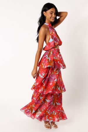 Blaise Frill Skirt – Pink Azalea