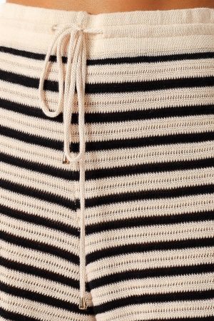 Cherie Knit Short – Sand Black