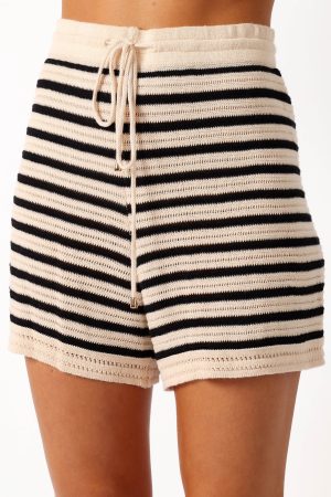 Cherie Knit Short – Sand Black