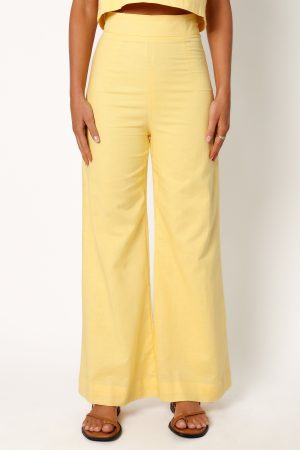 Devlin Pant – Butter Yellow