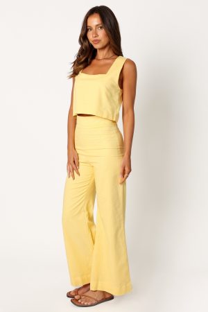 Devlin Pant – Butter Yellow