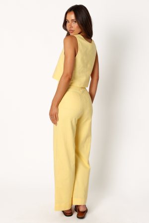 Devlin Pant – Butter Yellow