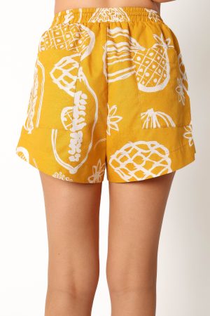 Honey Shorts – Yellow