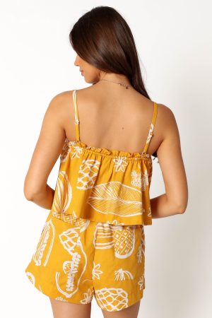 Honey Shorts – Yellow