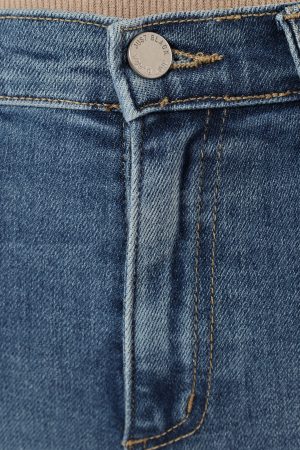Lea High Rise Classic Straight Jean – Medium Denim
