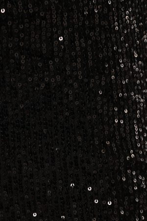 Lilianna Sequin Flare Pant – Black