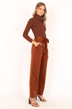 Miranda Pants – Brown