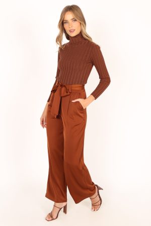 Miranda Pants – Brown