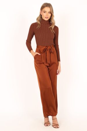 Miranda Pants – Brown