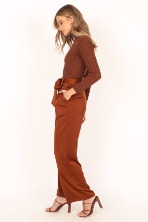Miranda Pants – Brown