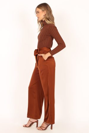 Miranda Pants – Brown