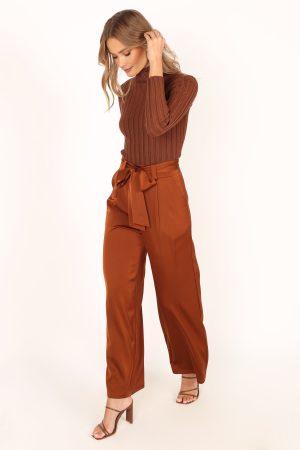 Miranda Pants – Brown