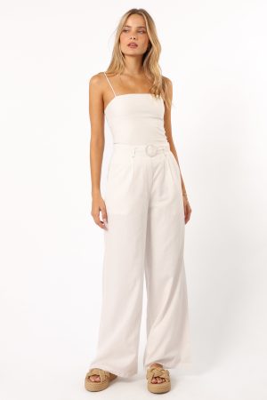 Mylia Pant – White