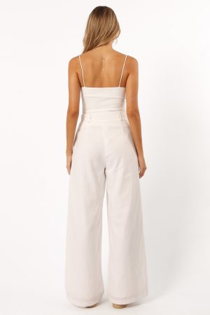 Mylia Pant – White