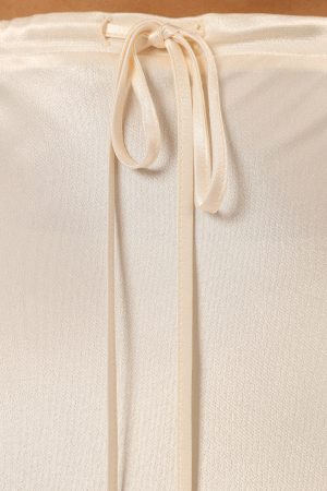 Negin Midi Skirt – Cream