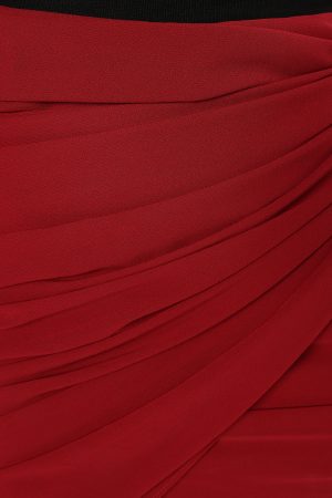 Night Lover Mini Skirt – Merlot