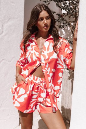 Payton Shorts – Melon White