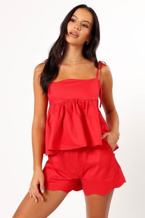 Ricci Shorts – Red