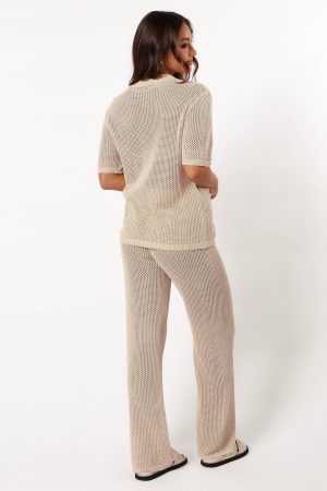 Smith Knit Pant – Sand