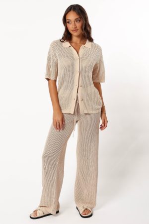 Smith Knit Pant – Sand