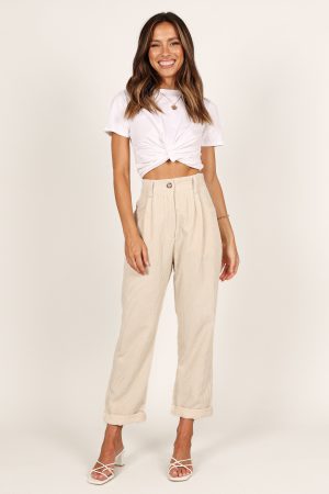 Talaren Cord Pant – Cream