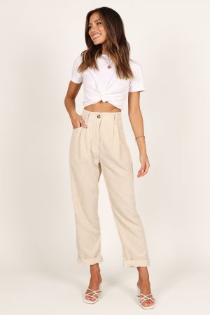 Talaren Cord Pant – Cream