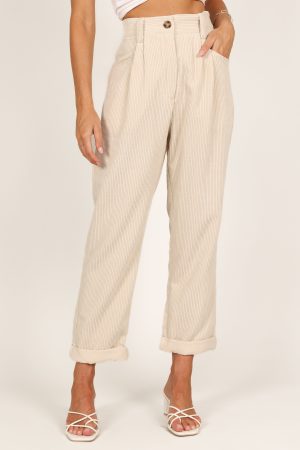 Talaren Cord Pant – Cream