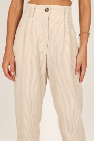 Talaren Cord Pant – Cream