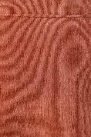 Tammy Cord Skirt – Brick