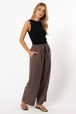 Teddy Pant – Charcoal