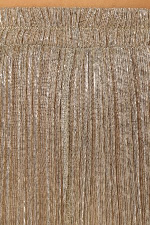 Walker Plisse Pants – Silver