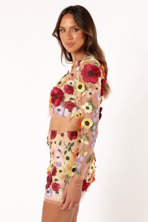 Wrenn Skirt – Pink Bloom