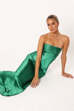 Adina Maxi Dress – Emerald